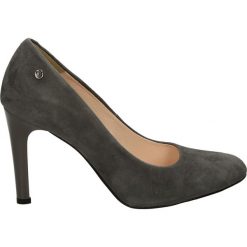 Czółenka - 5211 892 GRIG. Szare buty ślubne damskie Venezia, ze skóry. Za 199,00 zł.