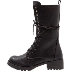 Buty zimowe damskie: Cassis côte d’azur CASTIEN Kozaki sznurowane noir