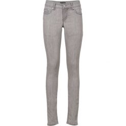 Jeansy damskie: Dżinsy ze stretchem SKINNY bonprix jasnoszary