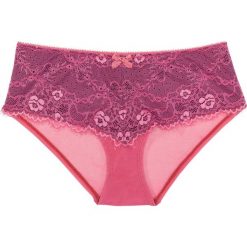 Majtki damskie: Figi „panty” bonprix matowy różowy – lila