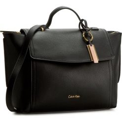 Torebki klasyczne damskie: Torebka CALVIN KLEIN BLACK LABEL – Myr4 Top Handle Satchel K60K602431 001