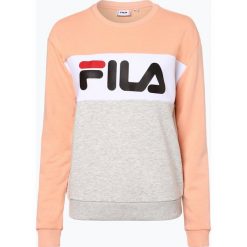 FILA - Damska bluza nierozpinana – Leah, szary. Szare bluzy damskie Fila, xs, z nadrukiem, bez rękawów, bez kaptura. Za 309,95 zł.