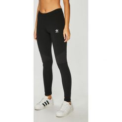 Adidas Originals - Legginsy. Czarne legginsy damskie marki adidas Originals, z elastanu. Za 149,90 zł.