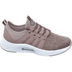 Sneakersy damskie Bench fioletowe. Fioletowe sneakersy damskie Bench, z materiału. Za 139,90 zł.