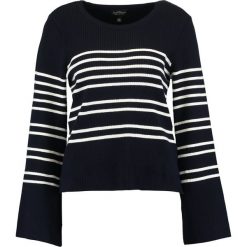 Swetry klasyczne damskie: Topshop Petite BRETON Sweter navyblue
