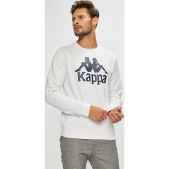 Kappa - Bluza Sertum. Szare bluzy męskie Kappa, s, z nadrukiem, z bawełny, z okrągłym kołnierzem, bez rękawów, bez kaptura. Za 89,90 zł.