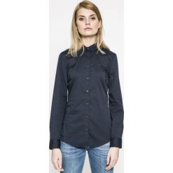 Tommy Jeans - Koszula. Niebieskie koszule jeansowe damskie marki Tommy Jeans, s, klasyczne, z klasycznym kołnierzykiem, z długim rękawem. W wyprzedaży za 219,90 zł.