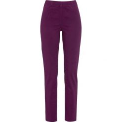 Cellbes Dżinsowe legginsy Eva śliwkowy female fioletowy 48L. Fioletowe spodnie damskie Cellbes, l, z gumy. Za 149,00 zł.