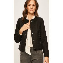 Vero Moda - Żakiet. Czarne kamizelki damskie Vero Moda, bez wzorów, z poliesteru. W wyprzedaży za 149,90 zł.