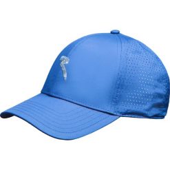 Czapka CHERVO WPAILLETTES. Niebieskie czapki damskie Chervo, bez wzorów, z tkaniny. W wyprzedaży za 104,00 zł.