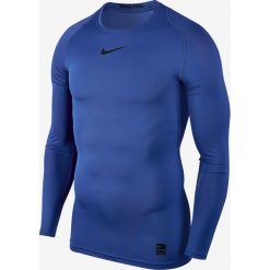 Nike Koszulka męska M NP TOP LS COMP niebieska r. XL (838077 480). Niebieskie t-shirty męskie Nike, m. Za 119,90 zł.