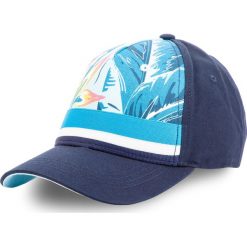 Czapka z daszkiem TOMMY HILFIGER - Tropical Print Cap AM0AM03546 901. Niebieskie czapki męskie TOMMY HILFIGER, bez wzorów, z bawełny. W wyprzedaży za 129,00 zł.