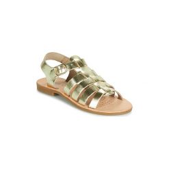 Sandały Dziecko Geox J SANDAL VIOLETTE GI. Żółte sandały dziewczęce Geox, bez zapięcia. Za 144,50 zł.