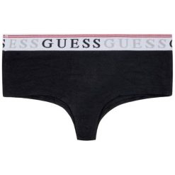 Bokserki Guess O94E28 JR003. Czarne bokserki damskie Guess, s, z aplikacjami, z elastanu. Za 59,00 zł.