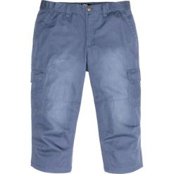 Spodnie bojówki 3/4 bonprix indygo. Spodnie męskie bonprix. Za 59,99 zł.