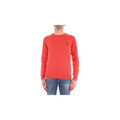 Swetry U.S Polo Assn. 51431-51727. Czerwone swetry męskie U.S. Polo Assn., s, bez wzorów, polo, bez kaptura. Za 346,65 zł.