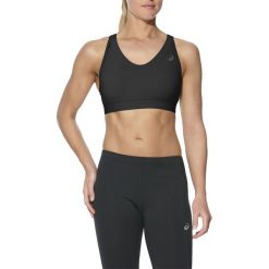 Biustonosze sportowe: Asics Biustonosz Race czarny r. M (1412190904)
