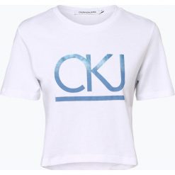 Calvin Klein Jeans - T-shirt damski, biały. T-shirty damskie Calvin Klein Jeans. Za 229,95 zł.