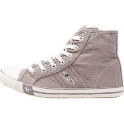 Trampki damskie slip on: Mustang Tenisówki i Trampki wysokie silbergrau
