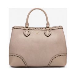 U.S. Polo Assn Longmont Large Torebka Beżowy. Brązowe torebki klasyczne damskie U.S. Polo Assn., w paski, z materiału, bez dodatków. Za 481,95 zł.