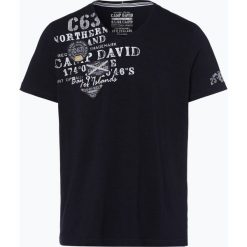 Camp David - T-shirt męski, niebieski. Niebieskie t-shirty męskie marki Camp David, m, z nadrukiem, z bawełny, bez kołnierzyka. Za 129,95 zł.