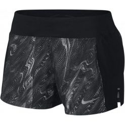 Nike Spodenki Do Biegania Damskie W Nk Eclipse 3in Short Pr, Black M. Czarne szorty damskie marki Nike, m, z materiału, sportowe, do biegania. Za 195,00 zł.