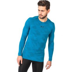 Under Armour Koszulka męska Jacquard Crew niebieska r. S (1285091-779). Szare koszulki sportowe męskie marki Under Armour, l, z dzianiny, z kapturem. Za 167,27 zł.
