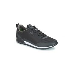 Buty BOSS Athleisure ZEPHIR RUNN. Czarne trampki męskie marki BOSS Athleisure, bez wzorów, bez zapięcia. Za 859,00 zł.