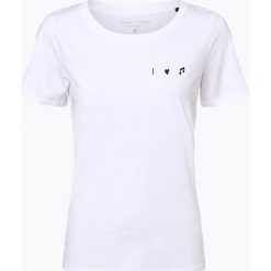 Marc O'Polo - T-shirt damski, czarny. Czarne t-shirty damskie Marc O'Polo, s, z nadrukiem, z bawełny, polo. Za 139,95 zł.