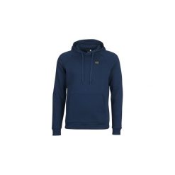 Bluzy Under Armour RIVAL FLEECE PO HOODIE. Niebieskie bluzy męskie Under Armour, s, bez wzorów, bez kołnierzyka, bez rękawów, bez kaptura. Za 175,20 zł.