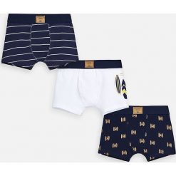 Mayoral - Bokserki dziecięce 92-166 cm (3-pack). Szare majtki chłopięce Mayoral, bez wzorów, z elastanu. Za 78,90 zł.