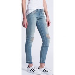 Hilfiger Denim - Jeansy Sophie. Niebieskie jeansy damskie Hilfiger Denim, z elastanu, z obniżonym stanem. W wyprzedaży za 269,90 zł.