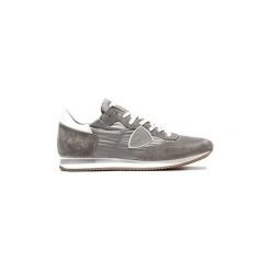 Buty Philippe Model Paris TRLU 1116 TROPEZ. Szare trampki męskie Philippe Model Paris, bez wzorów, bez zapięcia. Za 878,28 zł.