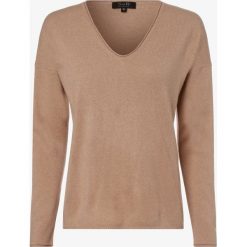 SvB Exquisit - Sweter damski z czystego kaszmiru, beżowy. Brązowe swetry damskie SvB Exquisit, bez wzorów, z kaszmiru, klasyczne, bez rękawów, bez kaptura. Za 699,95 zł.