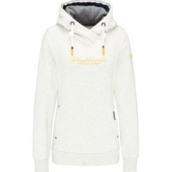 Bluza w kolorze biało-szarym. Szare bluzy damskie Schmuddelwedda, xs, z haftami, z bawełny. W wyprzedaży za 175,95 zł.