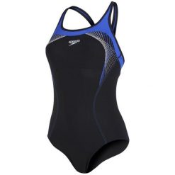 Speedo Strój Kąpielowy Fit Kickback Uk 34. Czarne stroje kąpielowe damskie marki Speedo, bez wzorów, eleganckie. W wyprzedaży za 159,00 zł.