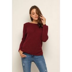 Sweter w kolorze bordowym. Czerwone swetry damskie Manoukian, m, z wełny. W wyprzedaży za 109,95 zł.