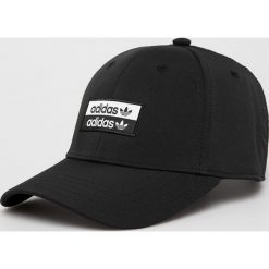 Adidas Originals - Czapka. Czarne czapki męskie adidas Originals, bez wzorów, z elastanu. Za 89,90 zł.