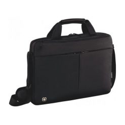 WENGER Torba na laptopa slim Format 16 cali czarna 601062. Czarne torby na laptopa Wenger, w paski. Za 223,65 zł.