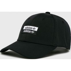 Adidas Originals - Czapka. Czarne czapki damskie adidas Originals, bez wzorów, z elastanu. Za 89,90 zł.
