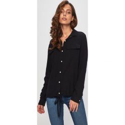 Answear - Koszula. Czarne bluzki damskie ANSWEAR, s, z wiskozy, casualowe. W wyprzedaży za 59,90 zł.