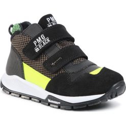 Sneakersy PRIMIGI - GORE-TEX 6421222 M Nero. Czarne trampki chłopięce Primigi, bez wzorów, ze skóry, na rzepy. Za 389,00 zł.