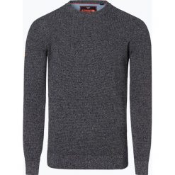 Superdry - Sweter męski, niebieski. Niebieskie swetry męskie marki Superdry, s, bez wzorów, z bawełny, bez kołnierzyka, bez kaptura. Za 329,95 zł.