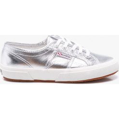 Superga - Tenisówki. Szare tenisówki damskie marki Superga, z gumy, na sznurówki. W wyprzedaży za 249,90 zł.