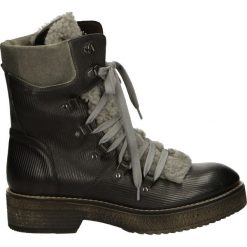 Botki - 172M5804 AN-R. Brązowe botki damskie skórzane marki Venezia. Za 249,00 zł.