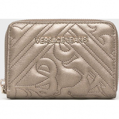 Versace Jeans - Portfel. Szare portfele damskie Versace Jeans, z jeansu. W wyprzedaży za 239,90 zł.