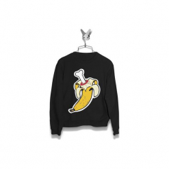 Bluza Kość Banana Damska. Czarne bluzy damskie Failfake, xs, bez wzorów, bez rękawów, bez kaptura. Za 160,00 zł.