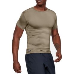 Under Armour HG Tactical Compression Tee 1216007-499. Pomarańczowe t-shirty męskie Under Armour, xxl, bez wzorów, bez kołnierzyka. W wyprzedaży za 109,99 zł.