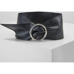Paski damskie: Miss Selfridge ROUND BELT Pasek black