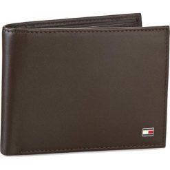 Duży Portfel Męski TOMMY HILFIGER - Eton Cc Flap And Coin Pocket AM0AM00652/83362 041. Pomarańczowe portfele męskie marki TOMMY HILFIGER, bez wzorów, ze skóry. Za 299,00 zł.
